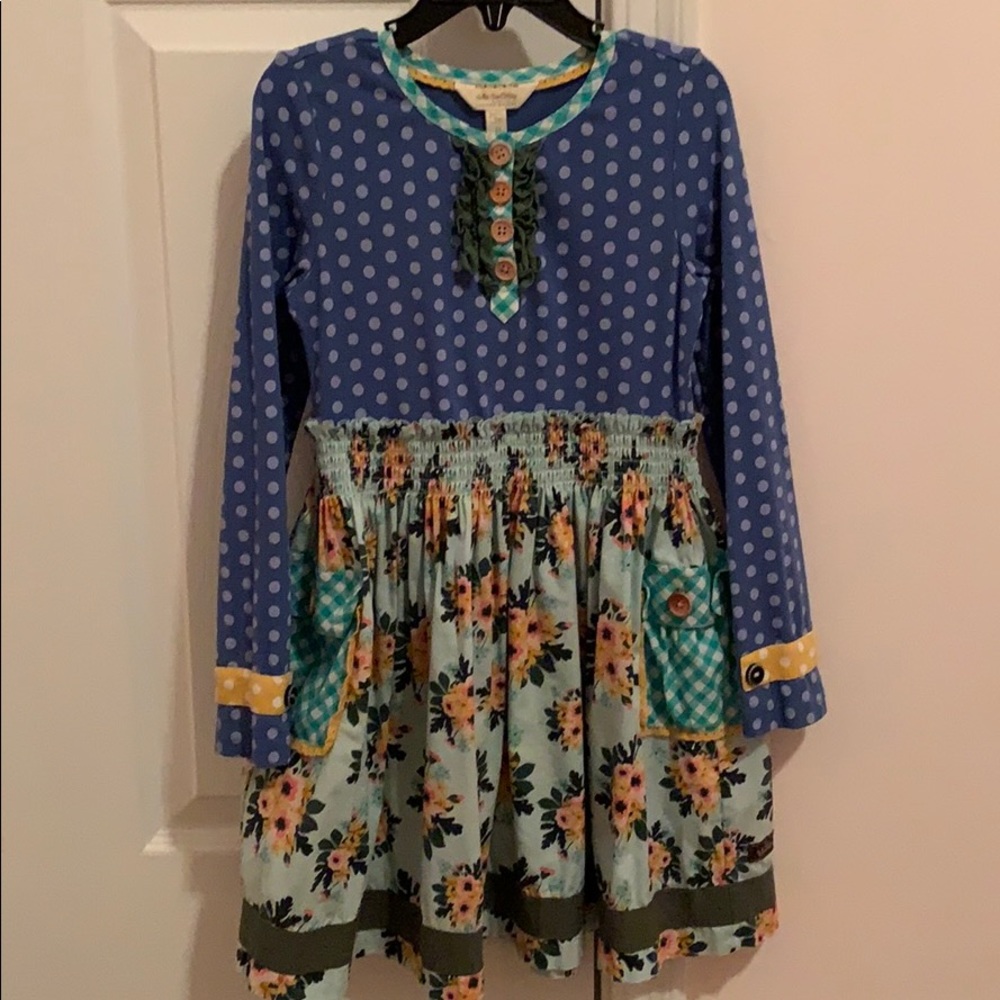 Matilda Jane long sleeve pocket dress